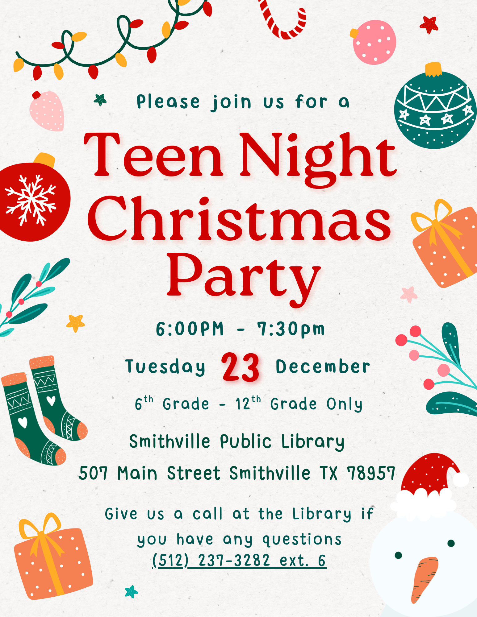 White Elegant Christmas Party Promotional Event Flyer.png