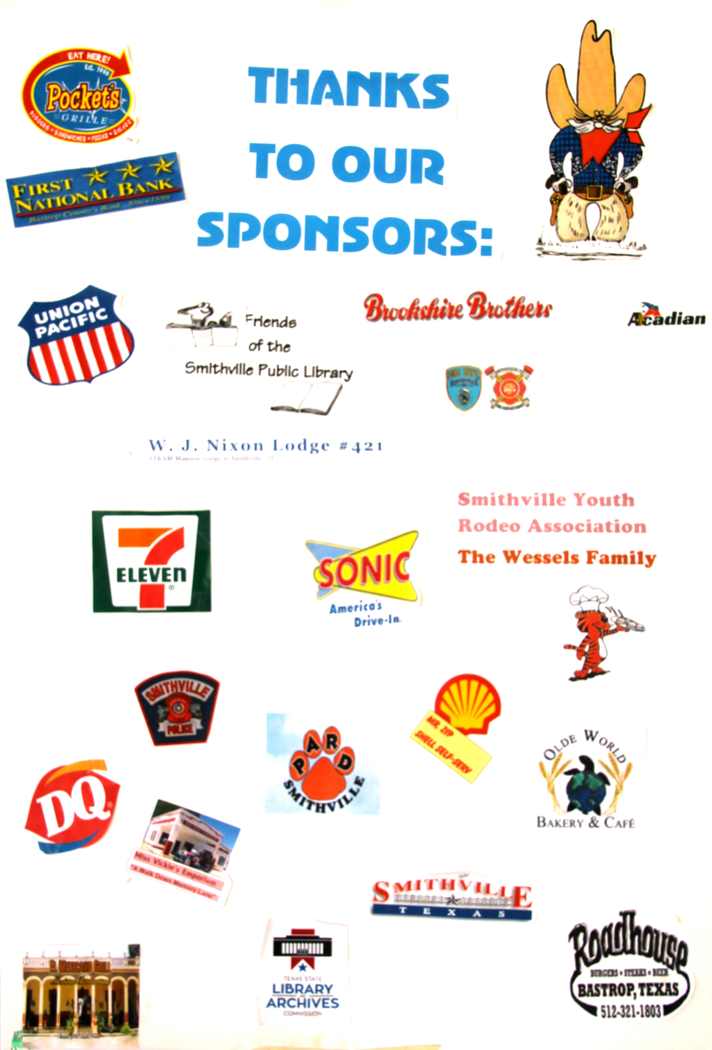 2015 SRC Sponsors